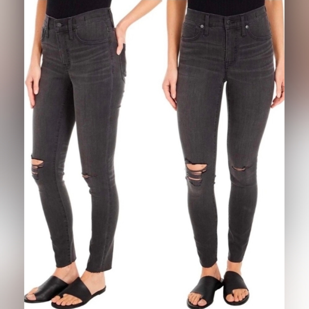 Madewell 9" Mid Rise Skinny Jeans
